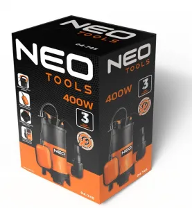 Ponornéčerpadlonašpinavúvodu400W,8000l/h