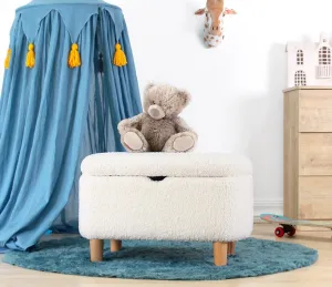 Hanah Home Detský taburet MOOUV biely