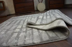 Dywany Lusczow Kusový koberec AKRYLOVÝ PATARA 0244 krémový/L.Sand, veľkosť 80x150