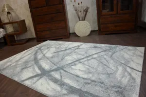 Dywany Lusczow Kusový koberec AKRYLOVÝ PATARA 0266 krémový/tyrkysový, veľkosť 80x150