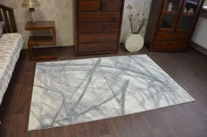 Dywany Lusczow Kusový koberec AKRYLOVÝ PATARA 0266 krémový/tyrkysový, veľkosť 80x150