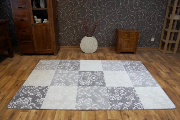 Dywany Lusczow Koberec AKRYLOVÝ PATARA 0207 L.Sand/Krémový, veľkosť 160x235