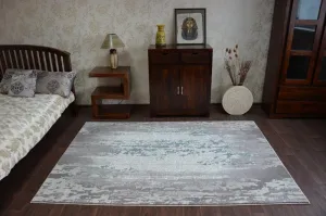 Dywany Lusczow Kusový koberec AKRYLOVÝ PATARA 0116 L.Sand/Tyrkysový, veľkosť 80x150