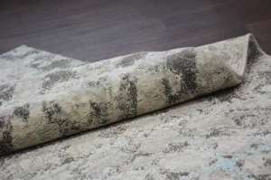 Dywany Lusczow Kusový koberec AKRYLOVÝ PATARA 0140 L.Sand/tyrkysový, veľkosť 80x150