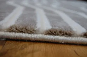 Dywany Lusczow Kusový koberec AKRYLOVÝ MIRADA 0067 Beige/Kemik, veľkosť 80x150