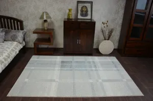 Dywany Lusczow Kusový koberec AKRYLOVÝ PATARA 0225 krémový/tyrkysový, veľkosť 80x150
