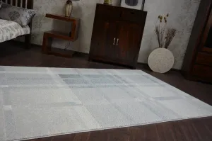 Dywany Lusczow Kusový koberec AKRYLOVÝ PATARA 0225 krémový/tyrkysový, veľkosť 80x150