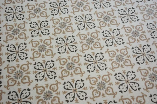 Dywany Lusczow Kusový koberec ARGENT - W4949 kvety, krémový, veľkosť 160x220