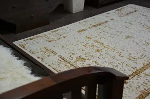 Dywany Lusczow Kusový koberec MANYAS Vadia krémový, veľkosť 80x150