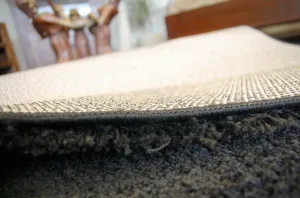 Dywany Lusczow Kusový koberec SHAGGY Izebelie 5cm čierny, veľkosť 60x100