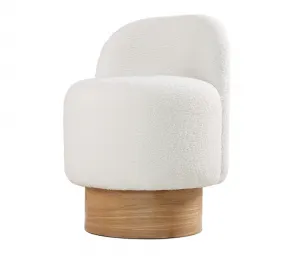 Hanah Home Taburet MONRE Teddy biely