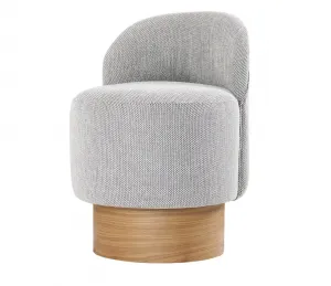 Hanah Home Taburet BARREN sivý