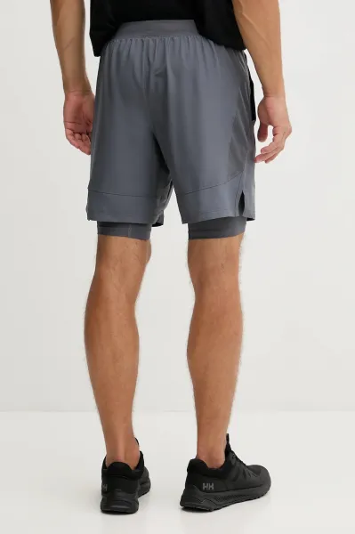 Under Armour LAUNCH 7'' Pánske kraťasy, sivá, veľkosť