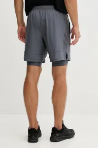 Under Armour LAUNCH 7'' Pánske kraťasy, sivá, veľkosť