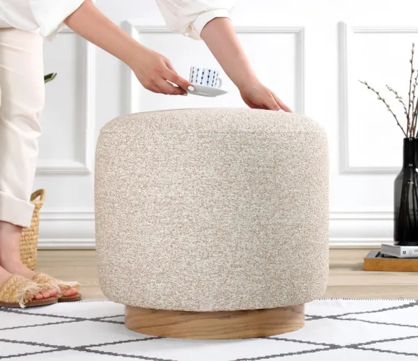 Hanah Home Taburet CHERITON béžový
