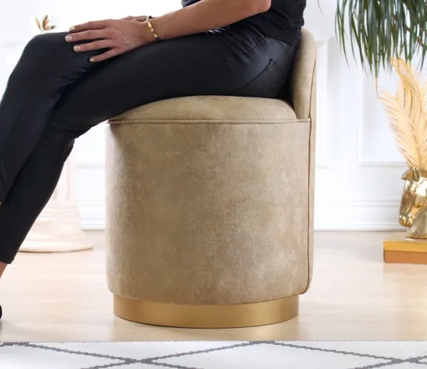 Hanah Home Taburet LUTON béžový