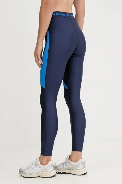 Under Armour HEATGEAR RIB LEGGING Dámske legíny, tmavo modrá, veľkosť M