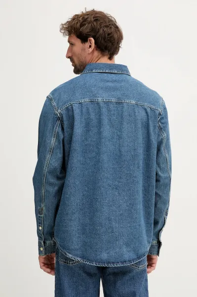 Rifľová košeľa Calvin Klein Jeans