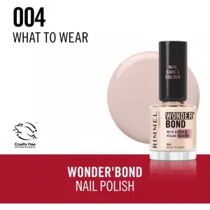 Rimmel Wonder'Bond lak na nechty odtieň 004 What to Wear 12 ml