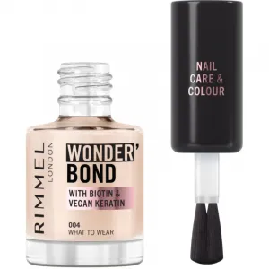 Rimmel Wonder'Bond lak na nechty odtieň 004 What to Wear 12 ml