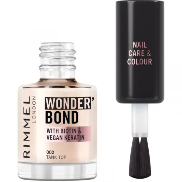Rimmel Wonder'Bond lak na nechty odtieň 002 Tank Top 12 ml