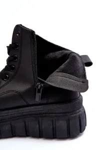 BIG STAR SHOES Izolované kožené tenisky pre veľkú hviezdu