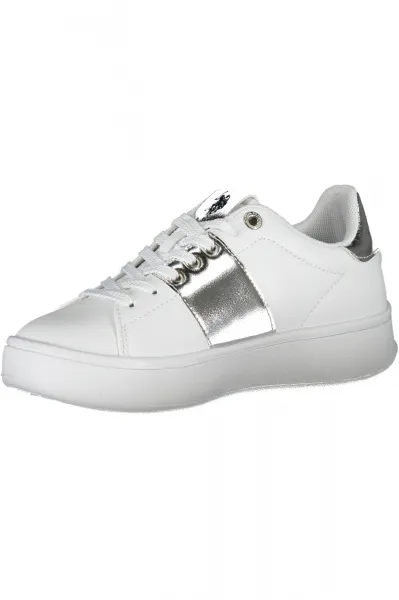 Biele dámske športové tenisky US Polo