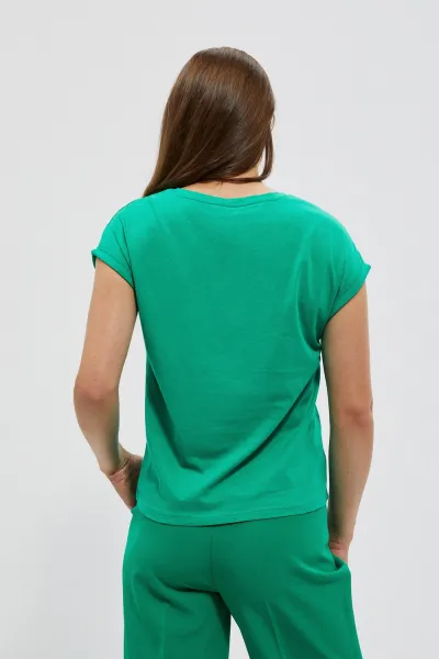 Marisse Women's T-Shirt L-Ts-4035 Green