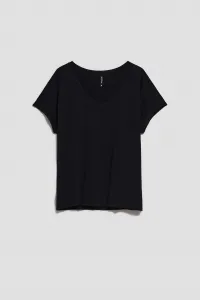 WOMEN'S T-SHIRT L-TS-4048 BLACK