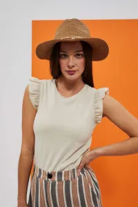 WOMEN'S T-SHIRT L-TS-4028 L.Beige