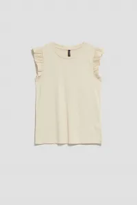 WOMEN'S T-SHIRT L-TS-4028 L.Beige