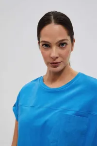 WOMEN'S T-SHIRT L-TS-4086 FRESH BLUE