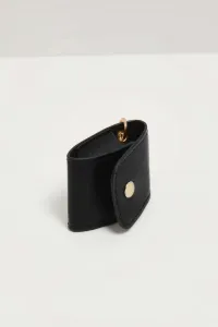 Marisse Quilted Black Chain Bag