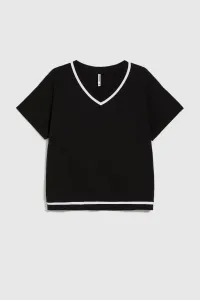 Marisse Women's T-Shirt L-Ts-4753 Black