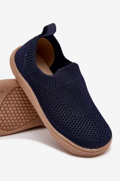 Boto Detské Slip-On Barefoot Papuče Milami Námornícka Modrá