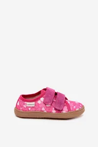 Boto Papučky Barefoot Dievčenské Srdiečka Milami Fuksia Saphira