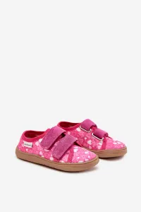 Boto Papučky Barefoot Dievčenské Srdiečka Milami Fuksia Saphira
