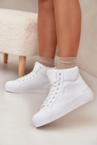 BIG STAR SHOES Zateplené Dámske Tenisky Na Platforme Big Star