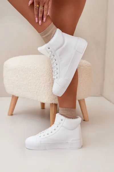 BIG STAR SHOES Zateplené Dámske Tenisky Na Platforme Big Star