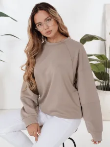 Dámska mikina UZORI béžová