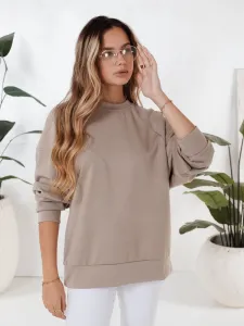 Dámska mikina UZORI béžová
