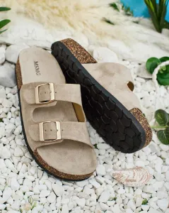 Resti Royalfashion Women's flip-flops with buckles Foumy