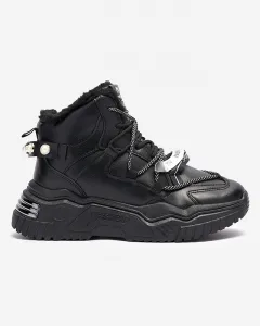 Resti Black sneakers with insulation Pommie - Footwear