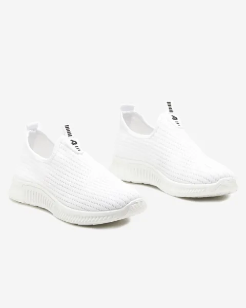 Resti White women's slip-on sports shoes Banila - Footwear