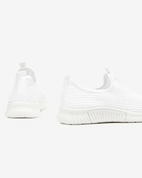 Resti White women's slip-on sports shoes Banila - Footwear