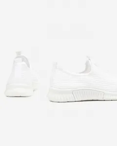 Resti White women's slip-on sports shoes Banila - Footwear