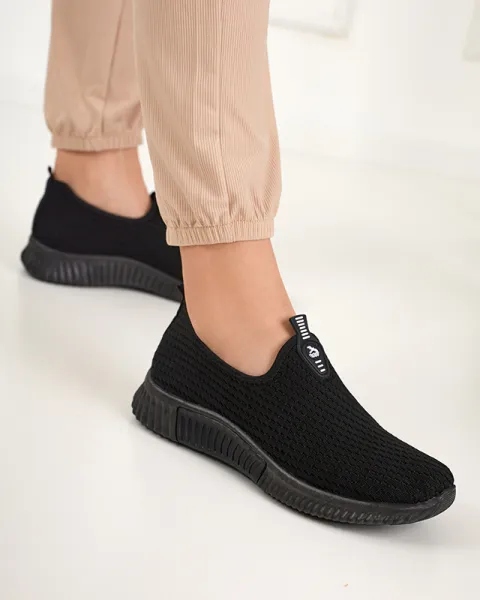 Resti Black Banila Women's Slip-On Trainers - Footwear