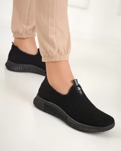 Resti Black Banila Women's Slip-On Trainers - Footwear