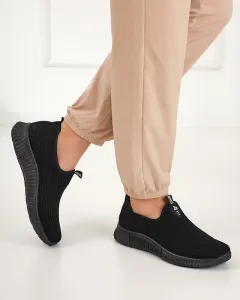 Resti Black Banila Women's Slip-On Trainers - Footwear