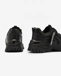 Resti Black women's sneaker sports shoes Evilpo- Footwear